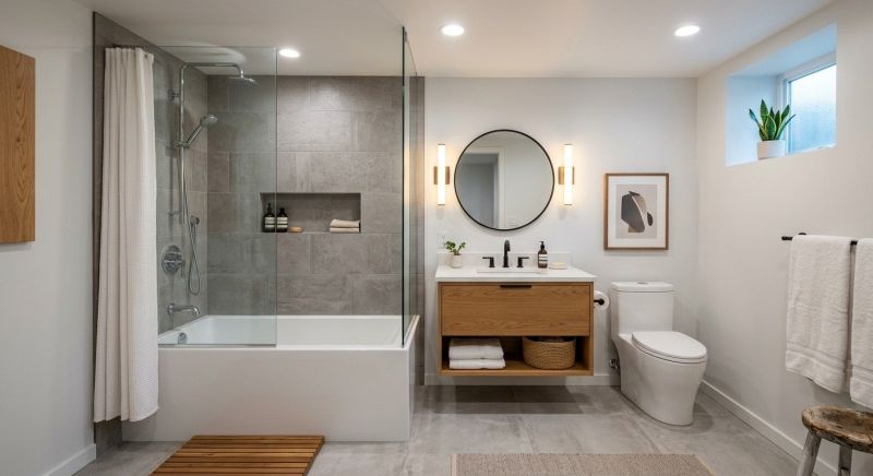 Basement Bathroom Remodeling in Danbury, CT