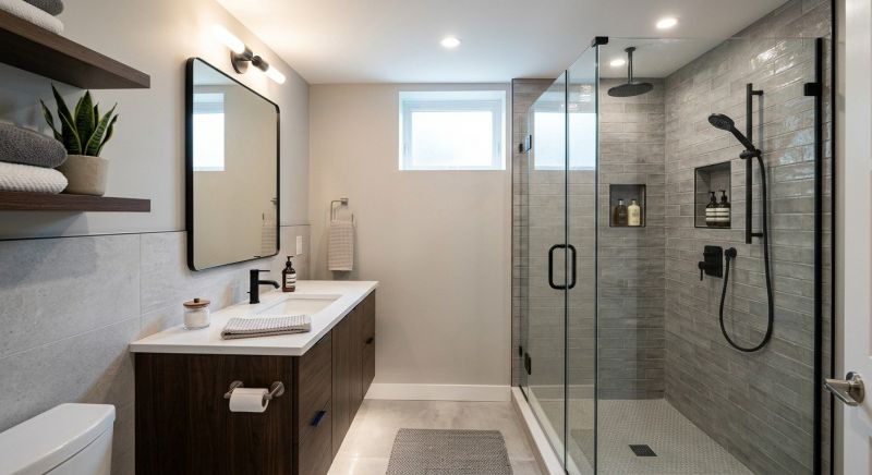 Basement Bathroom Remodeling in Clearwater, FL
