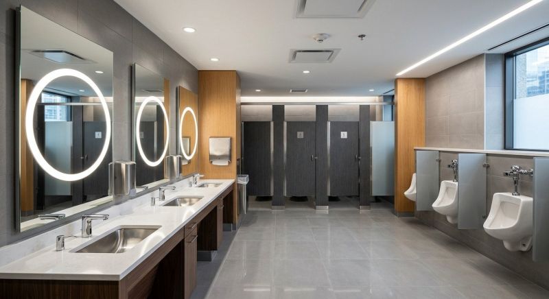 Office Restroom Renovation in Longmont, CO