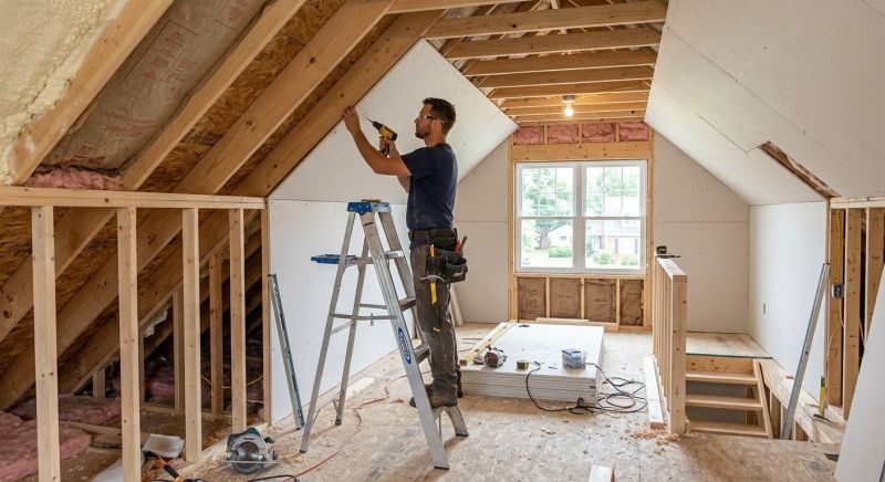 Attic Renovation in Conroe, TX