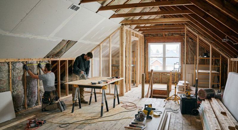 Attic Room Installation in Conroe, TX