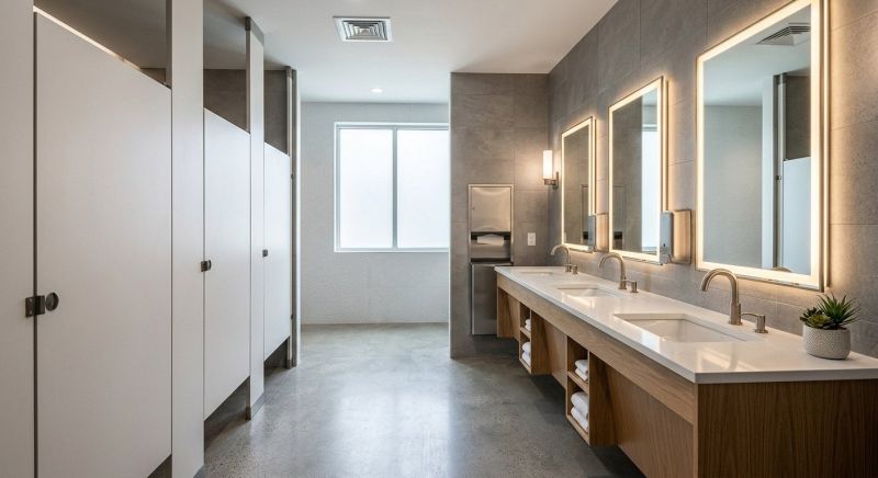 Industrial Bathroom Renovation in Summerville, SC